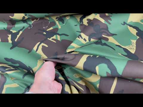 7oz Soft handle Waterproof PU Camouflage J37