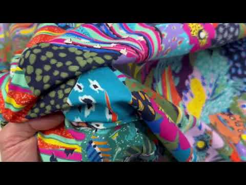 H369 90’s Jungle Viscose Multi