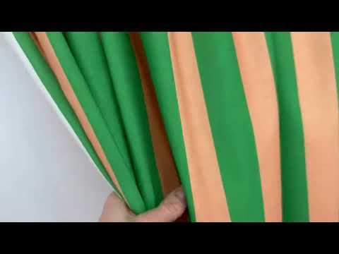 T544 Bold Candy Stripe Green