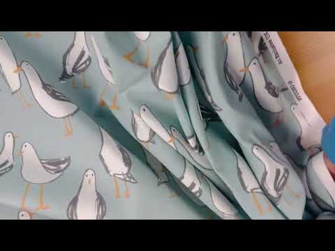 Clarke & Clarke Laridae Duck Egg