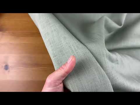 Natural Ramie Linen Look Mint C789