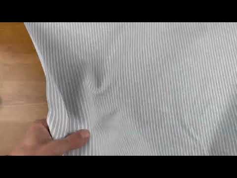4mm Narrow Linen Stripe Grey C792