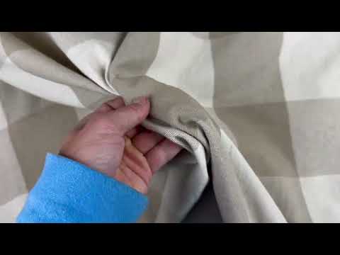 H396 Rustic Giant Gingham Linen