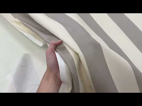The Bold Stripe Mushroom Taupe S287
