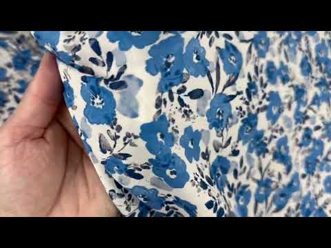 H415 Diana Blue Viscose