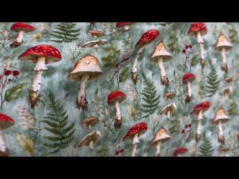 I521 Mushroom Needlecord Forest