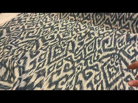 Peruvian Ikat Navy S123