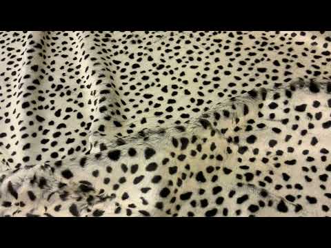 Luxury Cheetah Faux Fur Tex Ex 2489