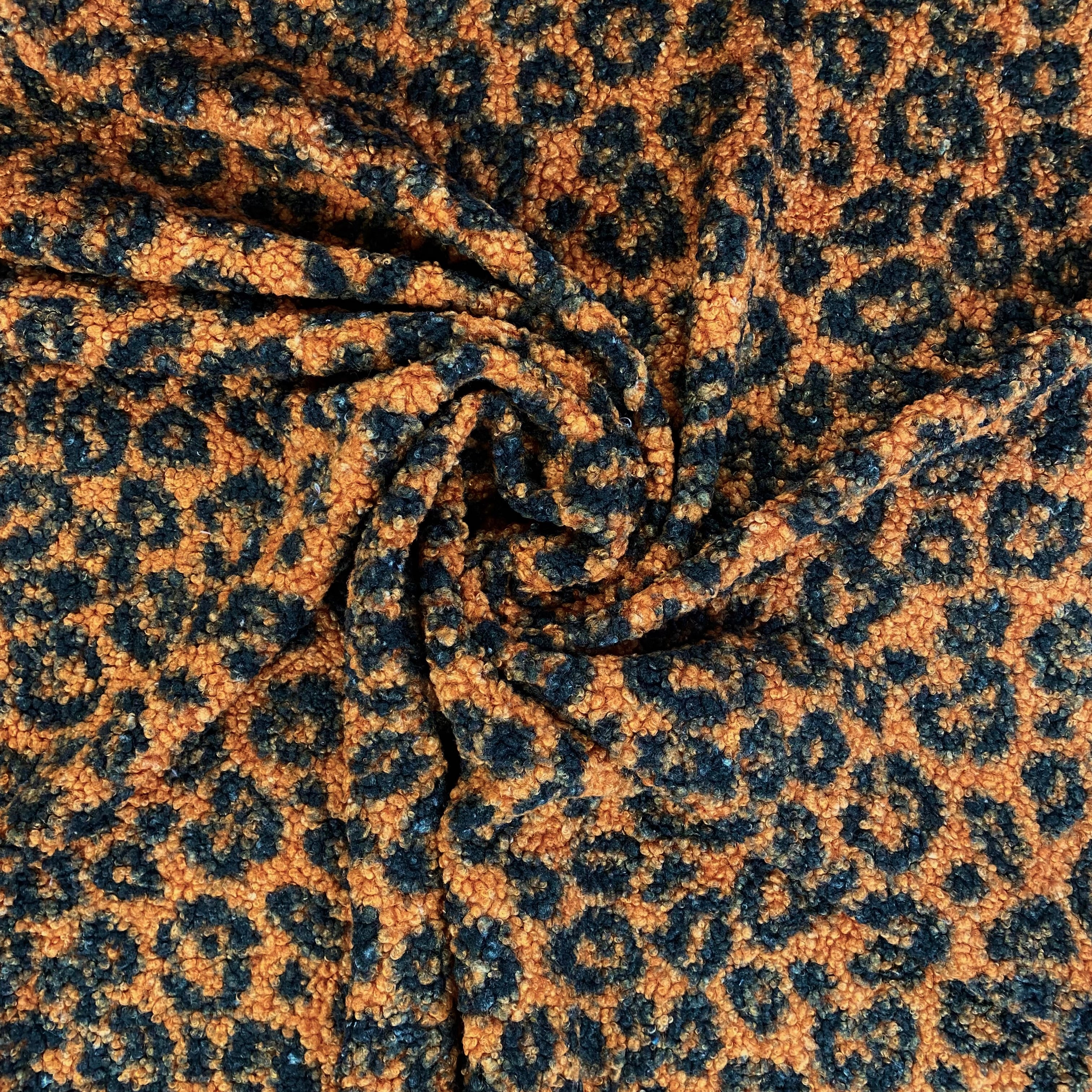 i530 Leopard Print Super Soft Sherpa Fleece Fabric