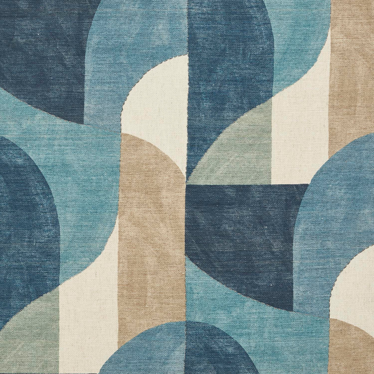 iLiv Ardora Prussian Fabric