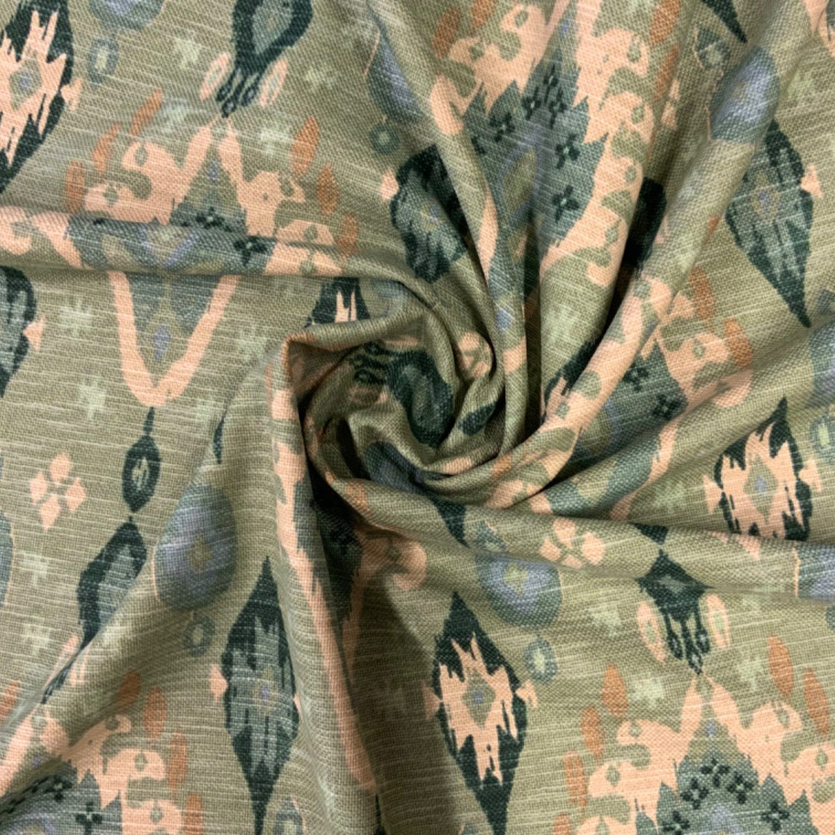 iLiv Boho Sage Fabric Folded