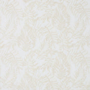 iLiv Calista Voile Ivory fabric featuring a delicate tone on tone embroidered floral design on a soft ivory coloured voile.