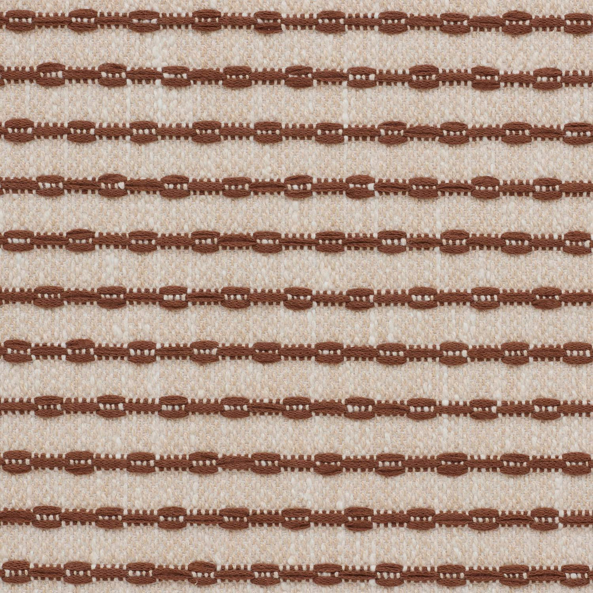 iLiv Sundara Auburn fabric, a contemporary woven stripe cotton-mix upholstery and soft furnishing fabric in rich ochre tones from the Zafira collection.