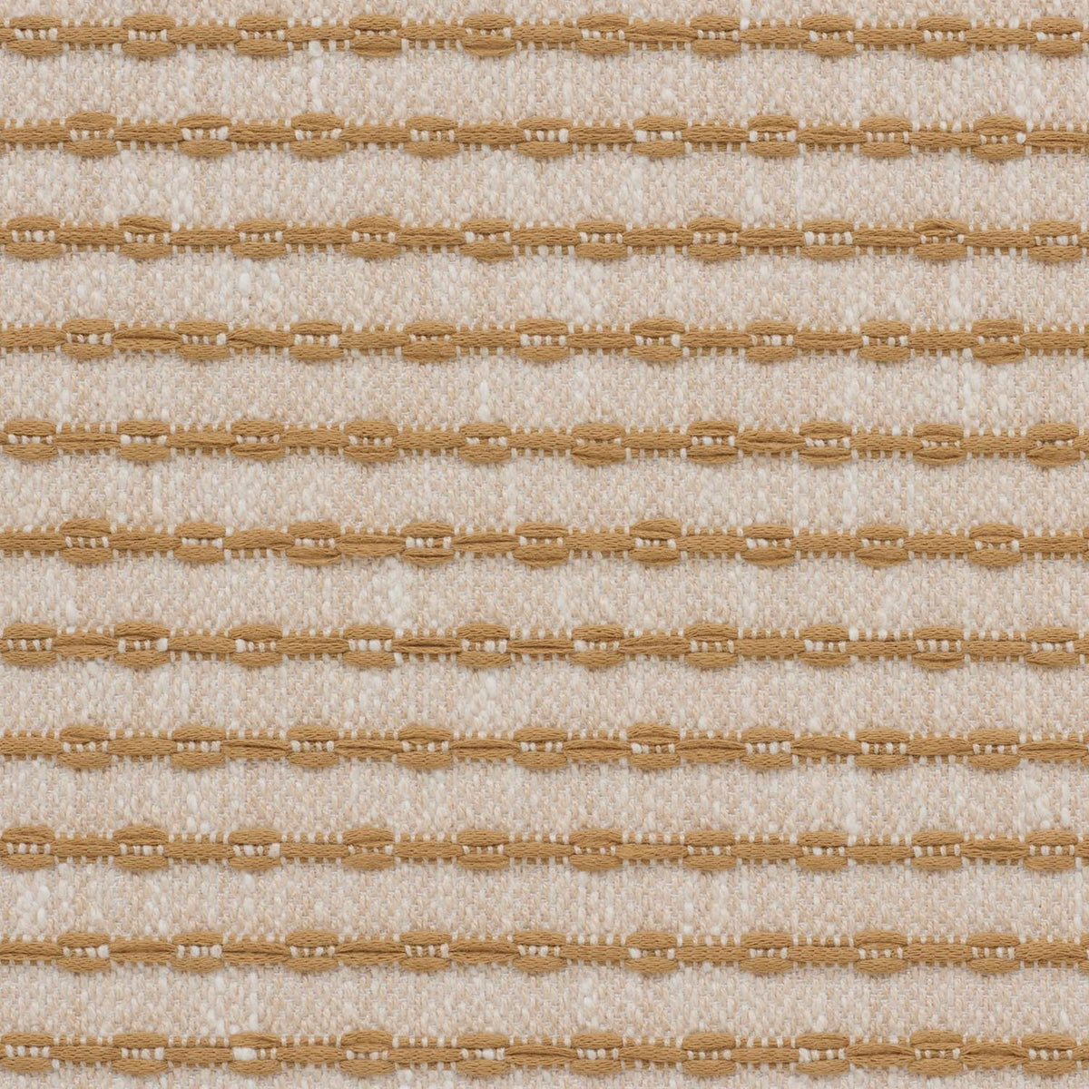 iLiv Sundara Ochre fabric, a contemporary woven stripe cotton-mix upholstery and soft furnishing fabric in rich ochre tones from the Zafira collection.
