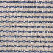 iLiv Sundara Prussian fabric, a contemporary woven stripe cotton-mix upholstery and soft furnishing fabric in rich ochre tones from the Zafira collection.