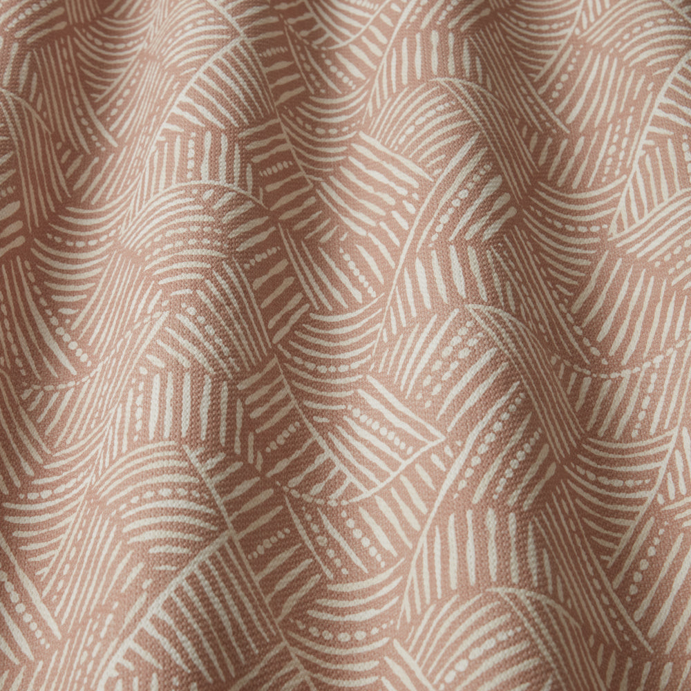 iLiv Triangulum Guava Fabric Gathered