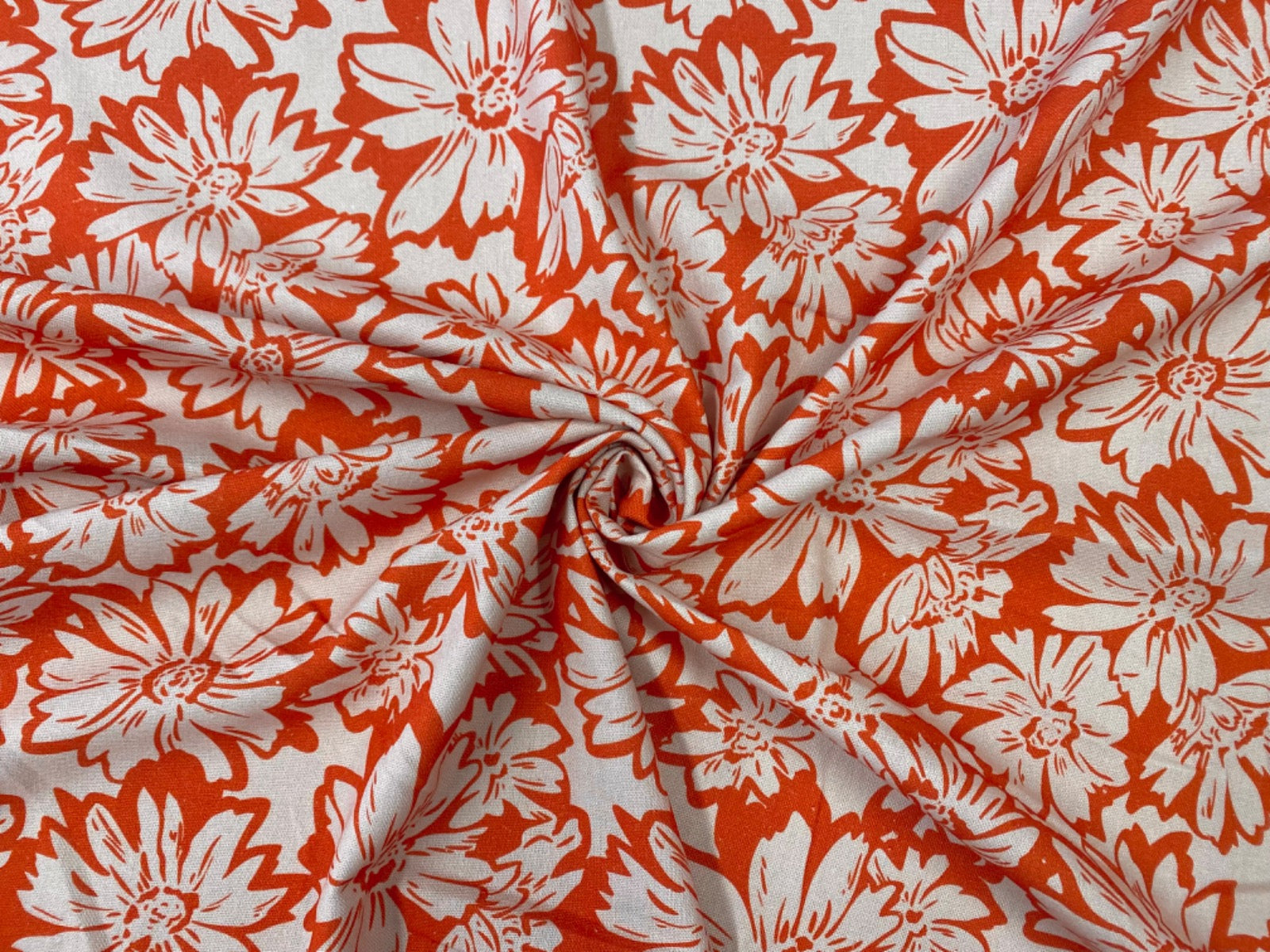 i502 Floral Sketch Linen Pink