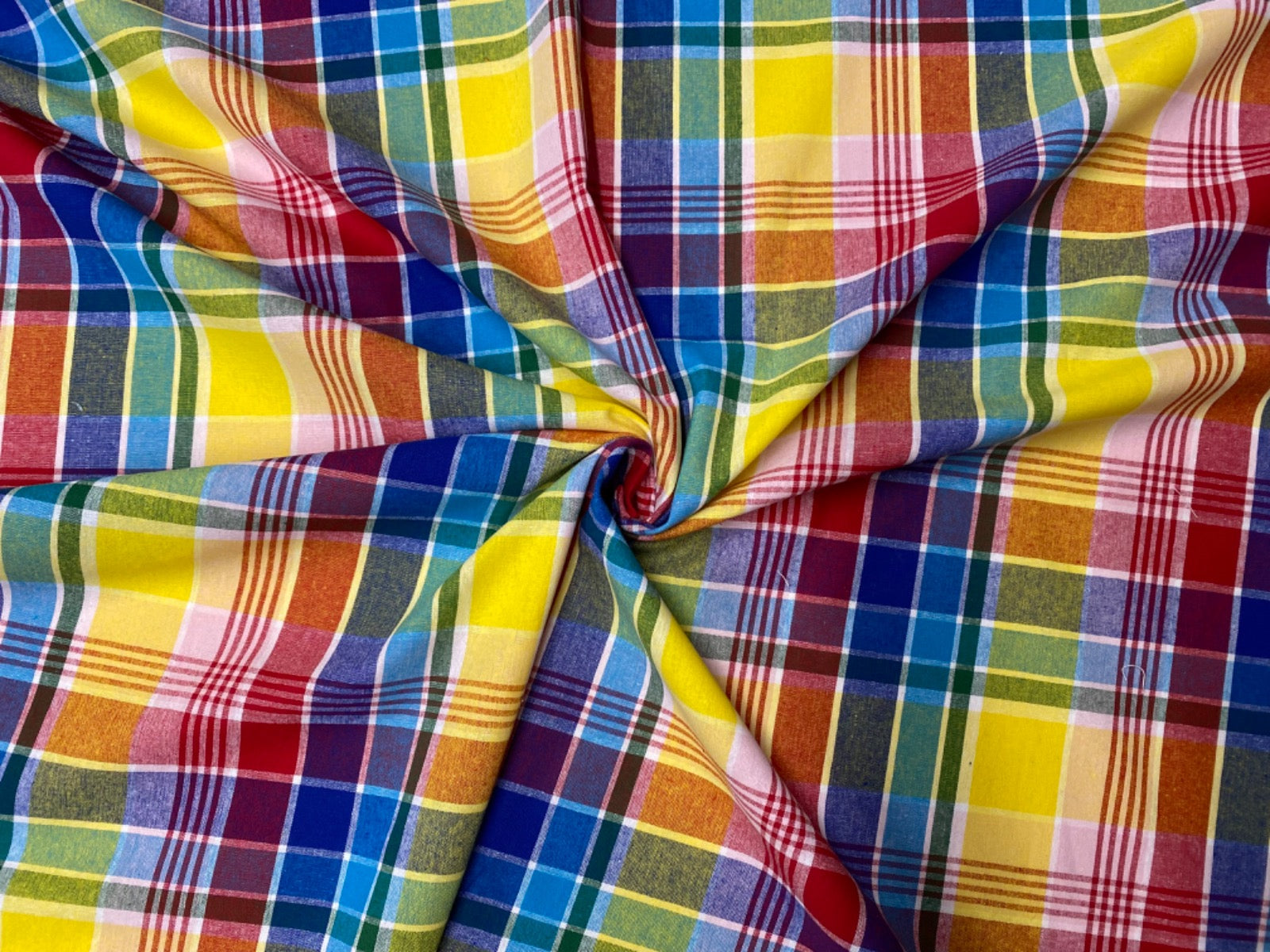 W47 Rainbow Tartan Multi