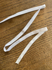10mm Super Soft Comfort Elastic white Stretch Flat Trim Haberdashery