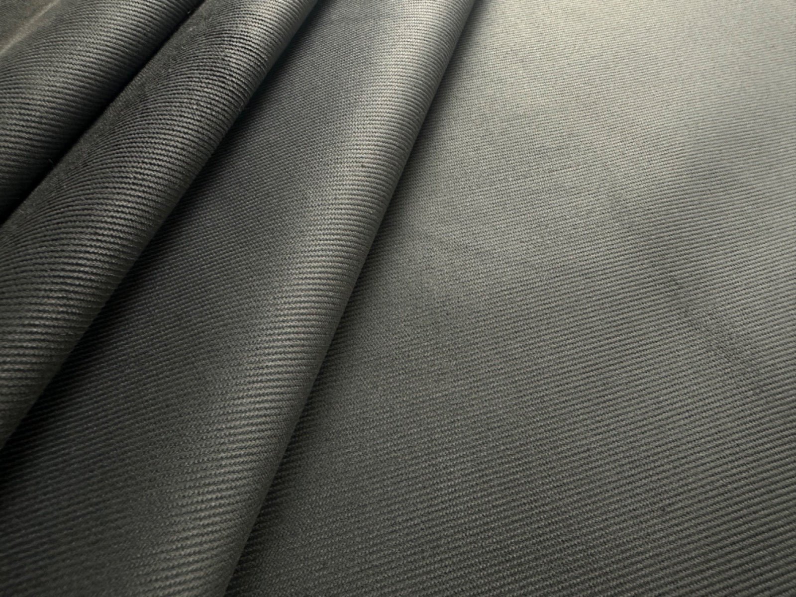 F366 Ex Designer 16 Wale Cord with Slight Stretch Charcoal