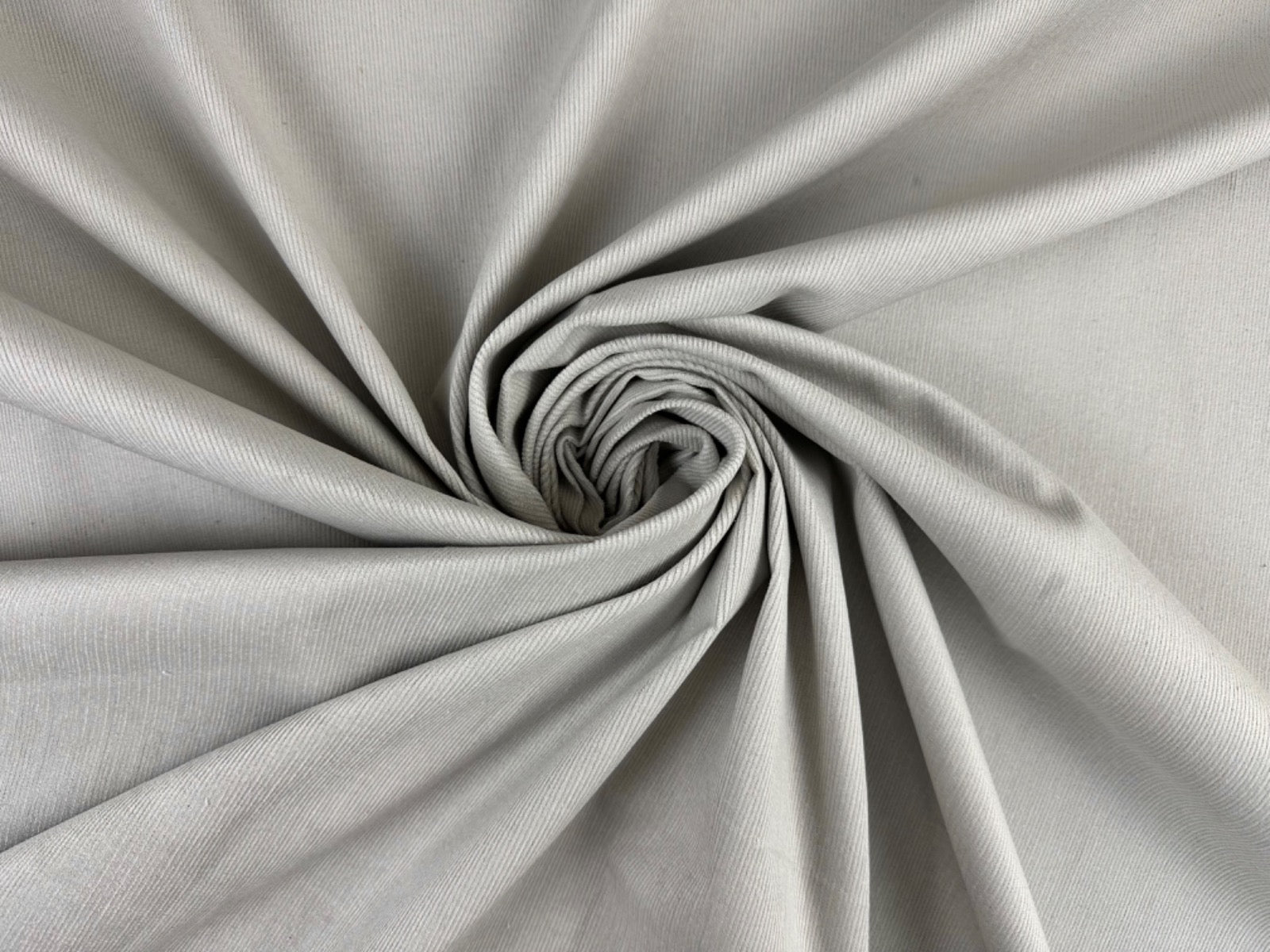 Tex Ex 2882 Lycra Cord Velvet Silver Biscuit
