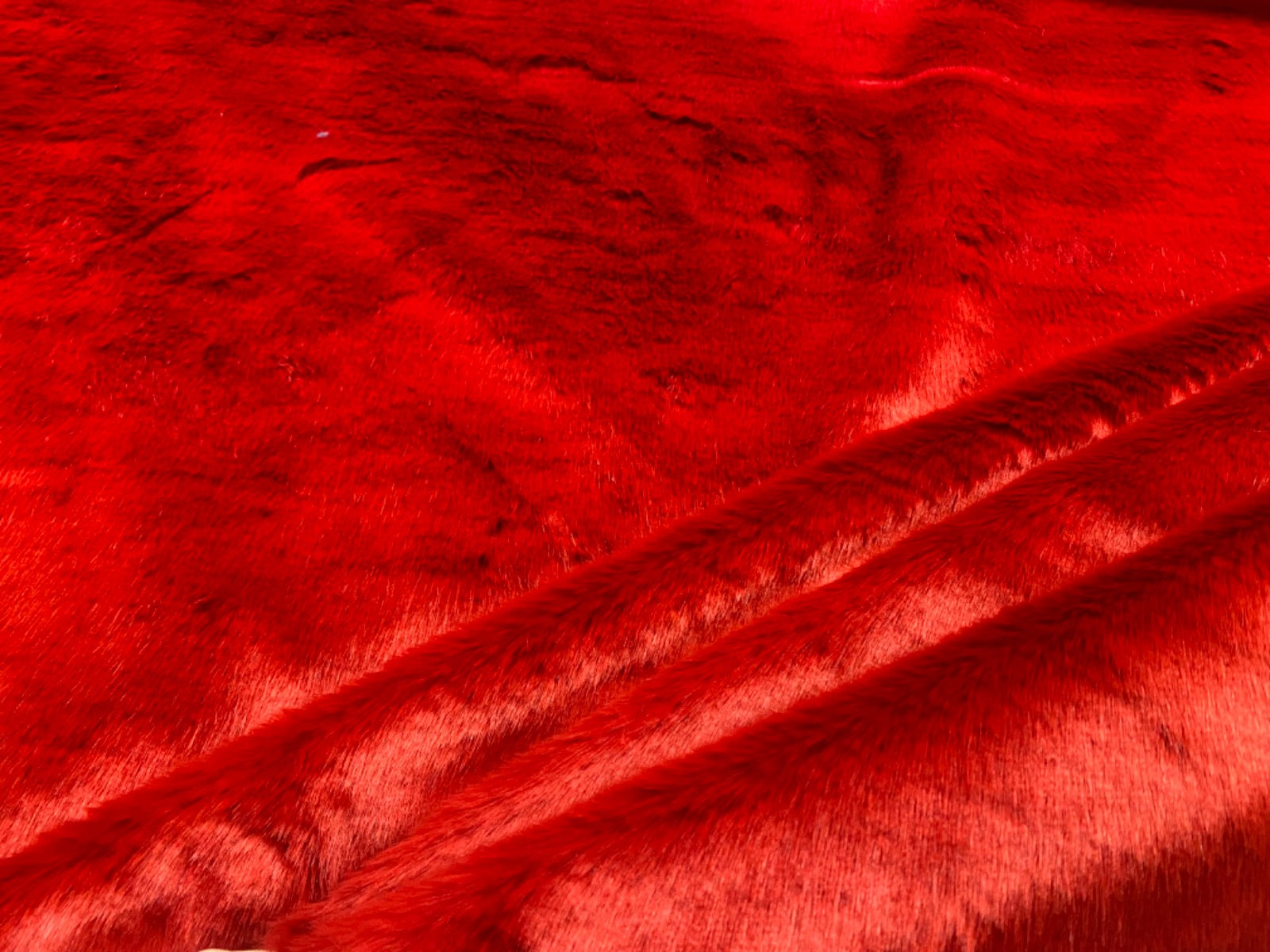 Tex Ex 2861 Luxury wide Red faux fur