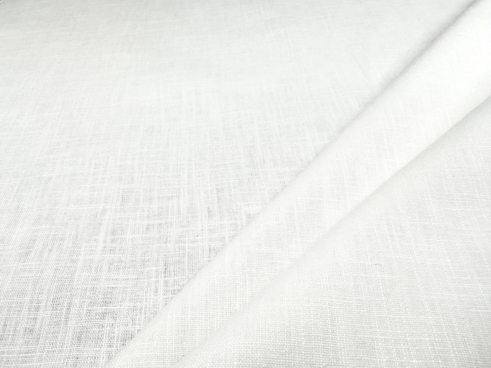 Natural Ramie Linen Look White C794
