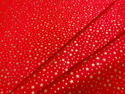 C778 Christmas Starry Night Red (Gold)