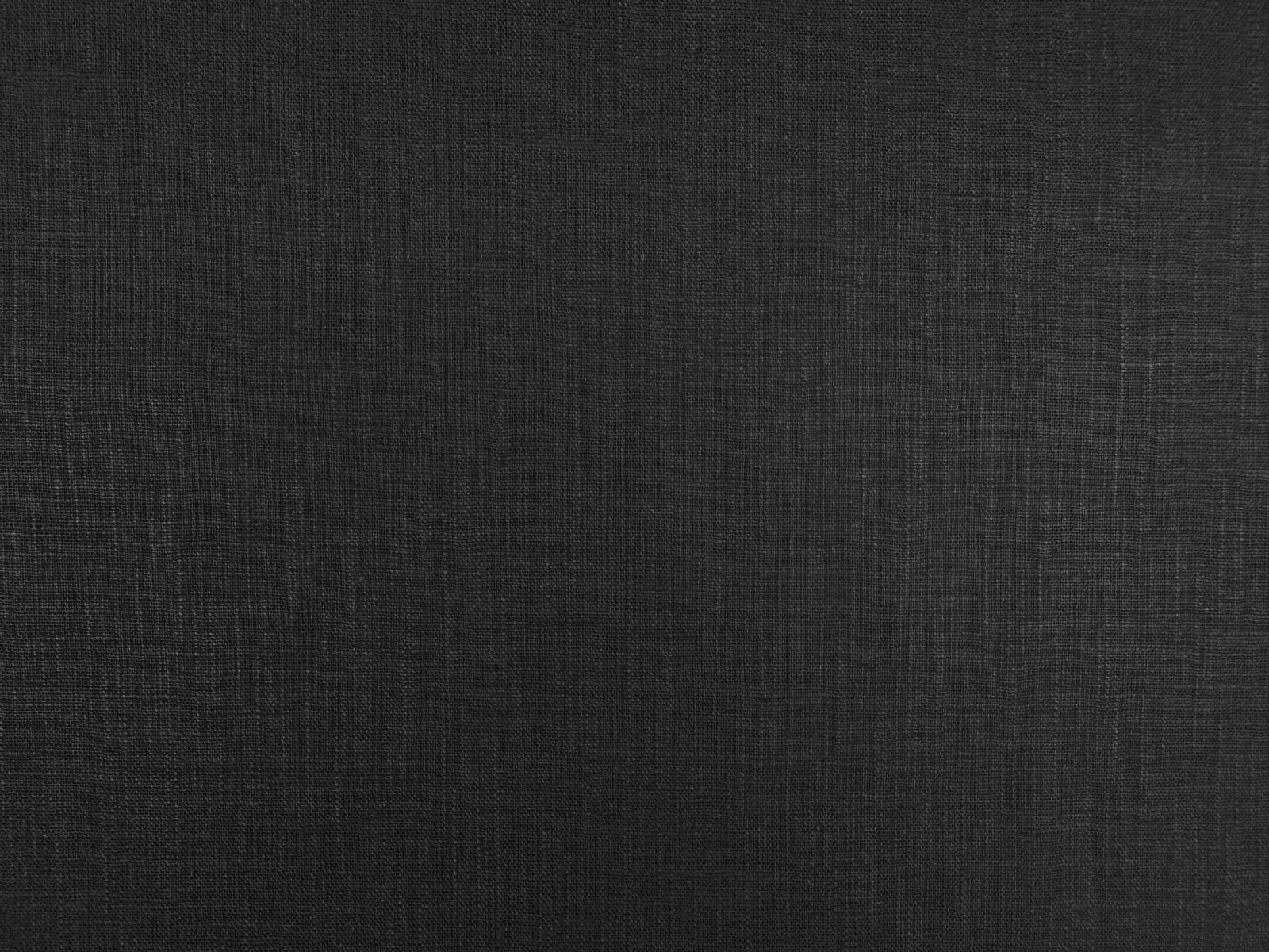 Natural Ramie Linen Look Black C810