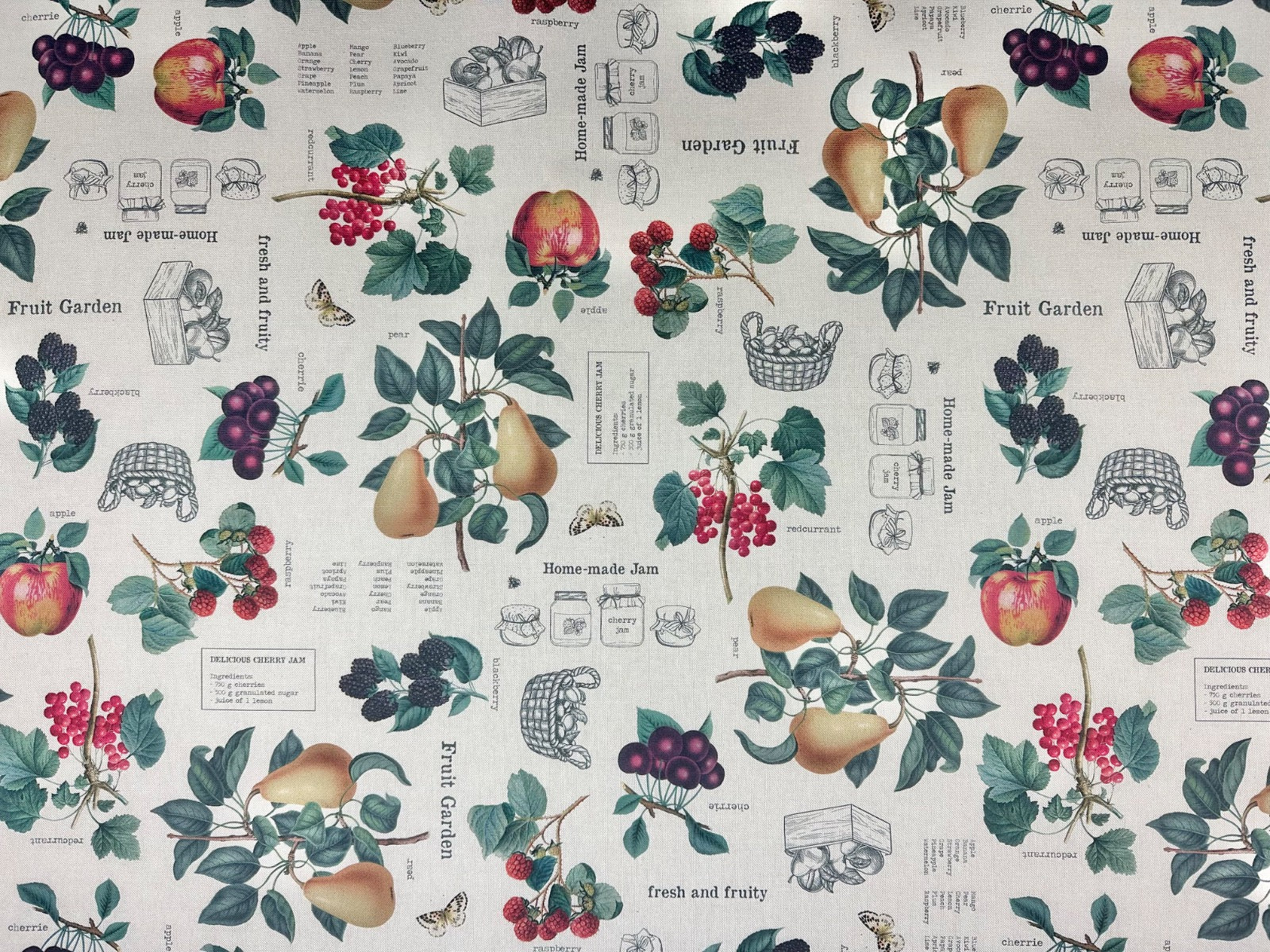 T557 Fruit Study Linen