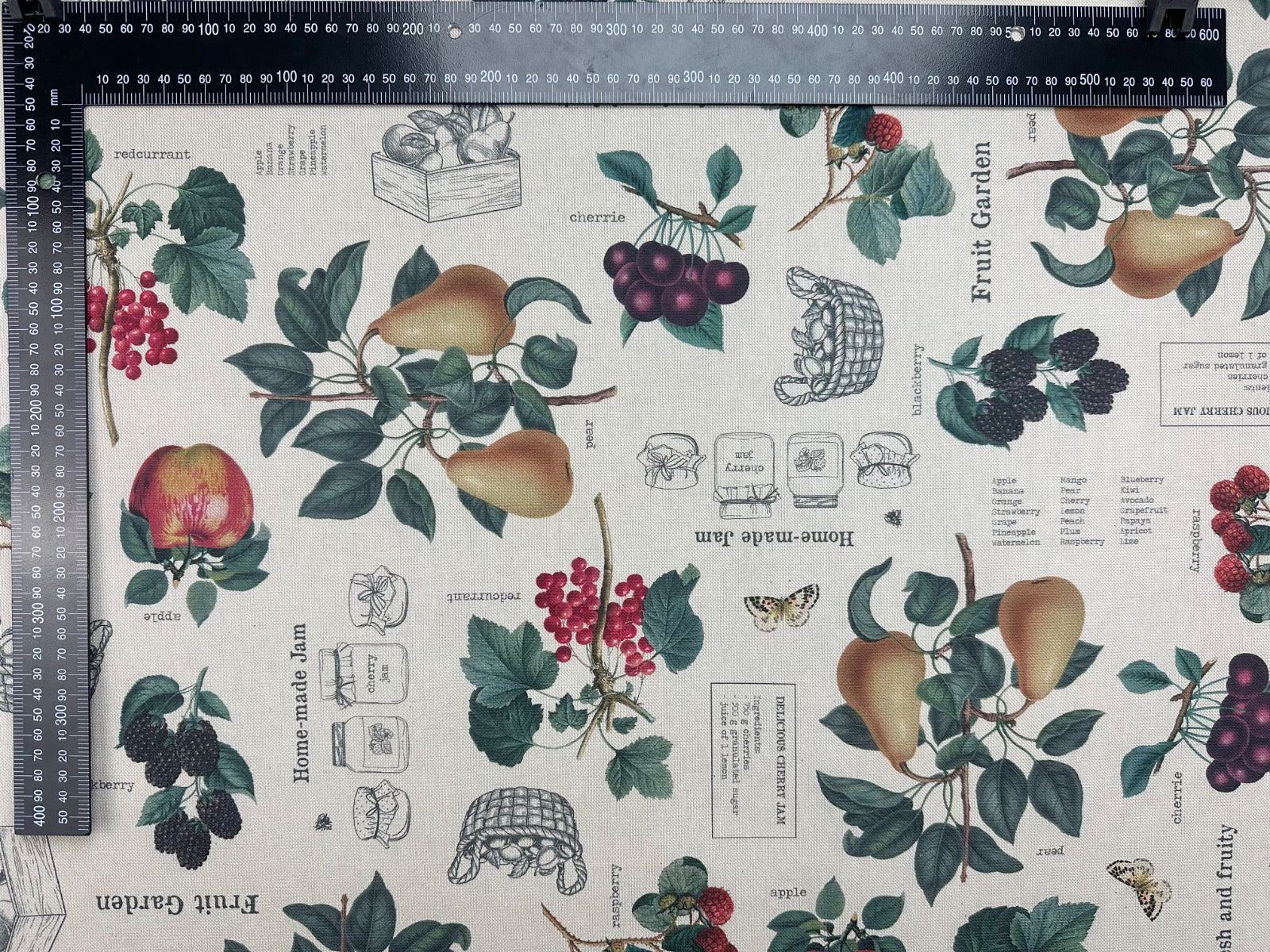 T557 Fruit Study Linen