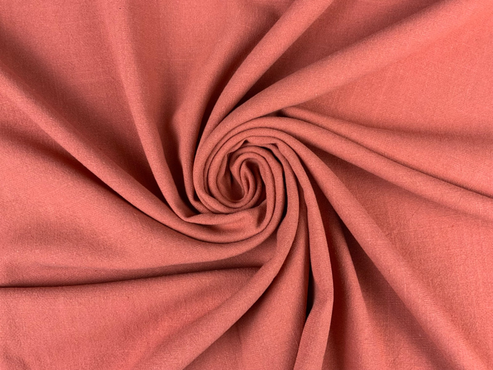 C797 Linen Viscose Mix Terracotta