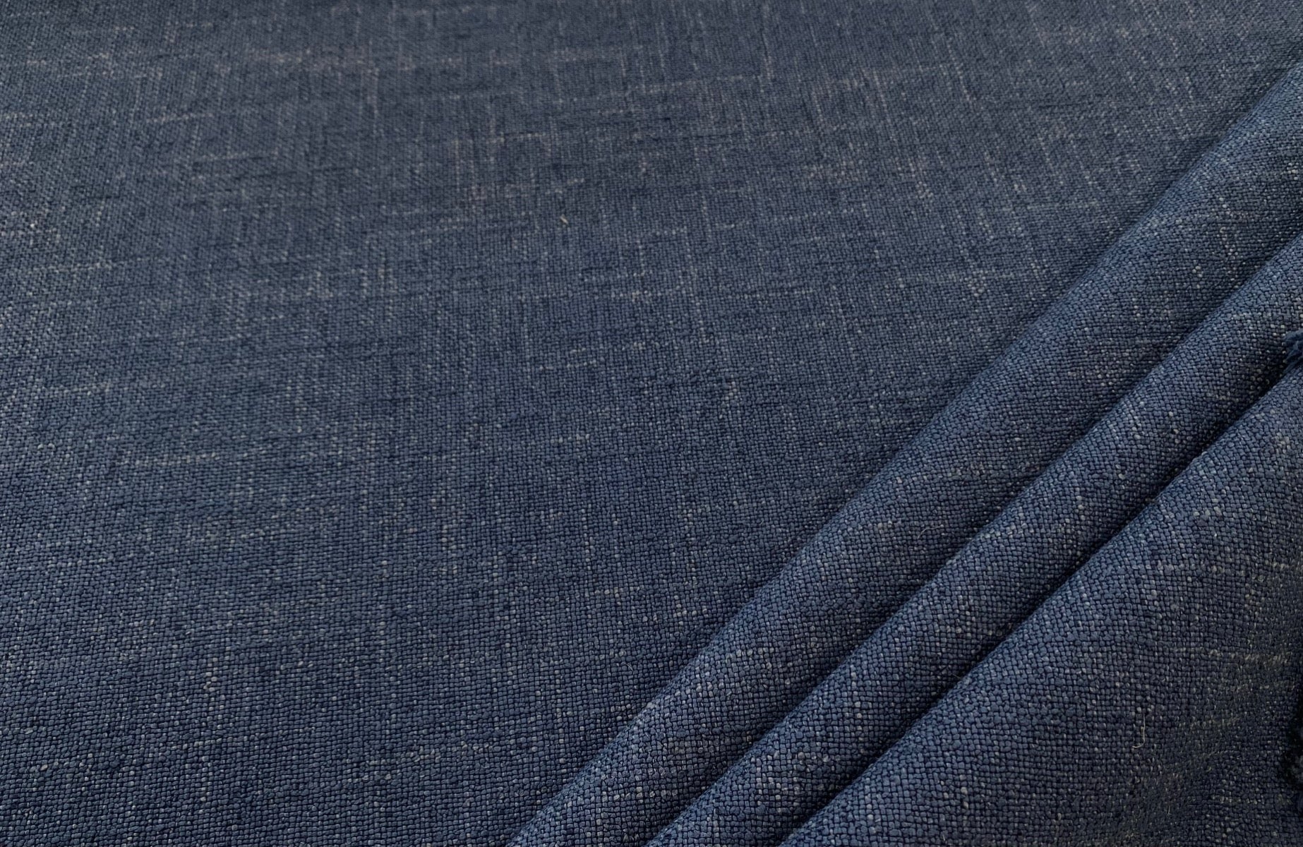 H352 Normandy Chunky Weave Denim Blue