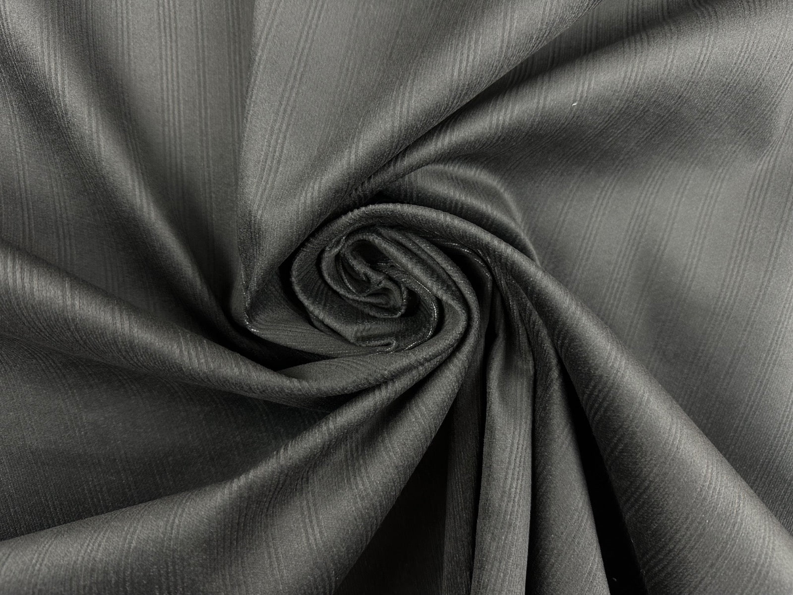 Tex Ex 2901 Suit Stripe Stretch Needlecord Charcoal