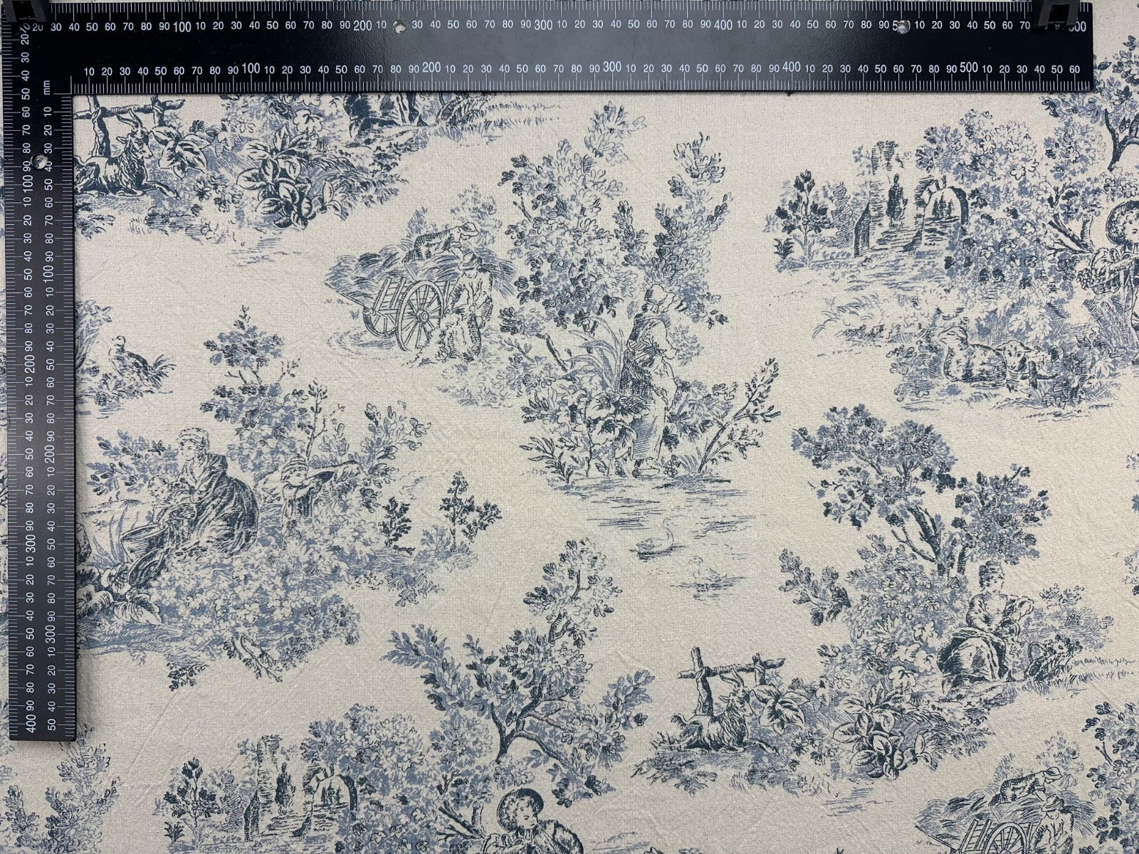 Rustic Toile Navy H412