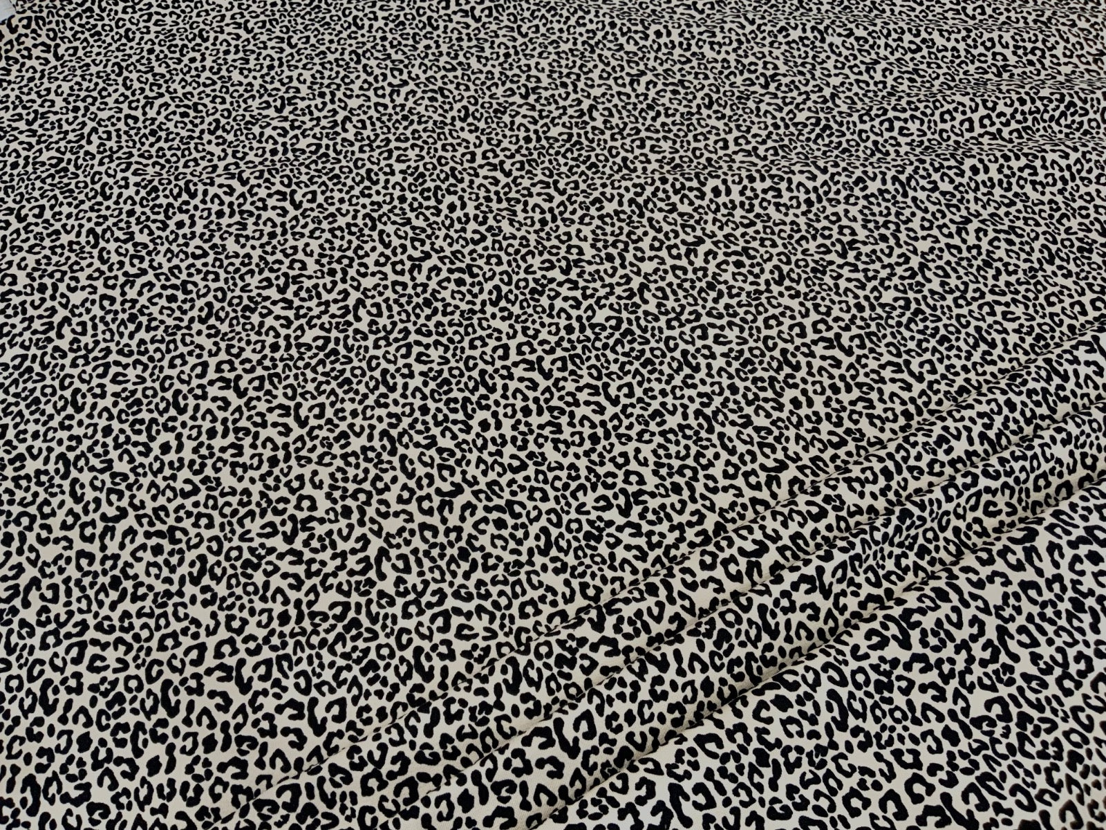 C822 Leopard Print Jersey Nude