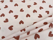 C821 Heart Jersey Soft Pink