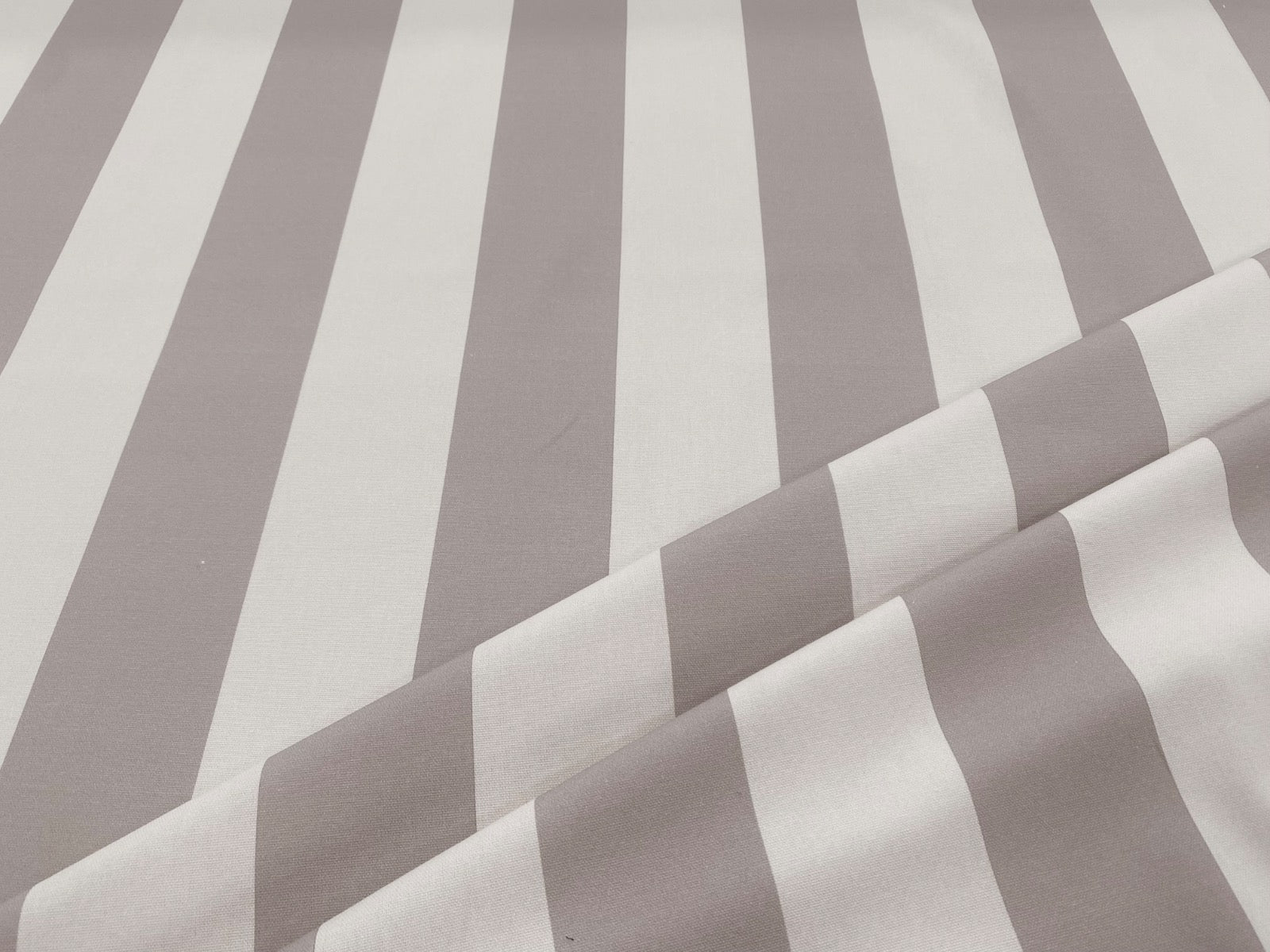 The Bold Stripe Mushroom Taupe S287