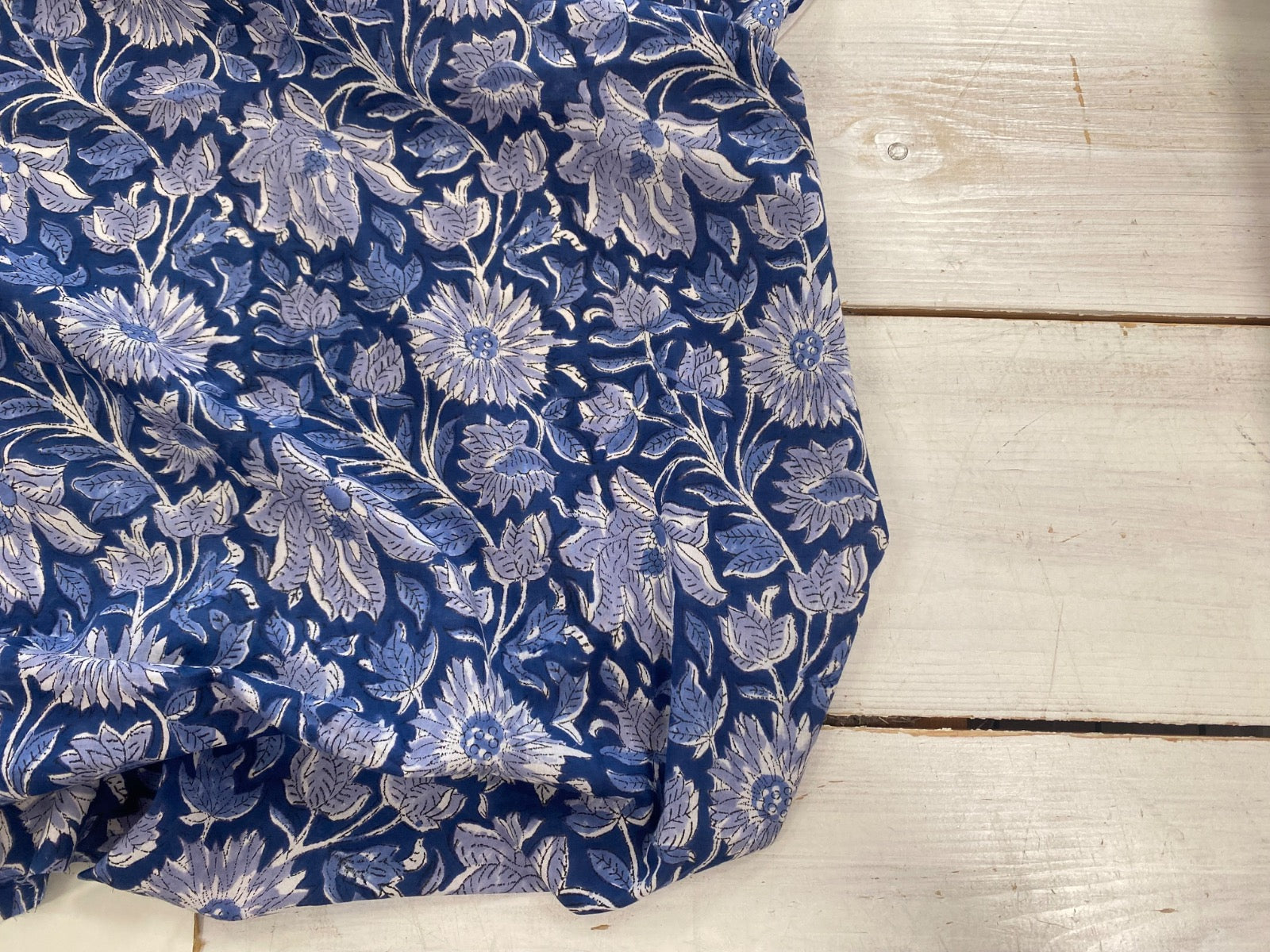 Indian Ocean Floral block print Tex ex 2909
