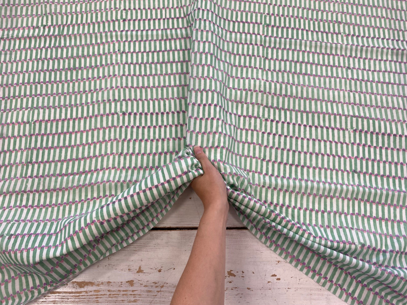 Goa spot and stripe block print Tex ex 2913