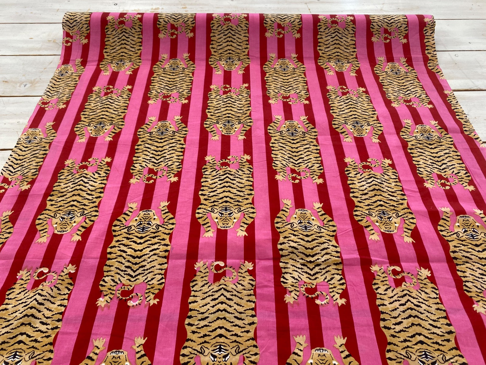 The tiger stripe Indian print Tex ex 2914
