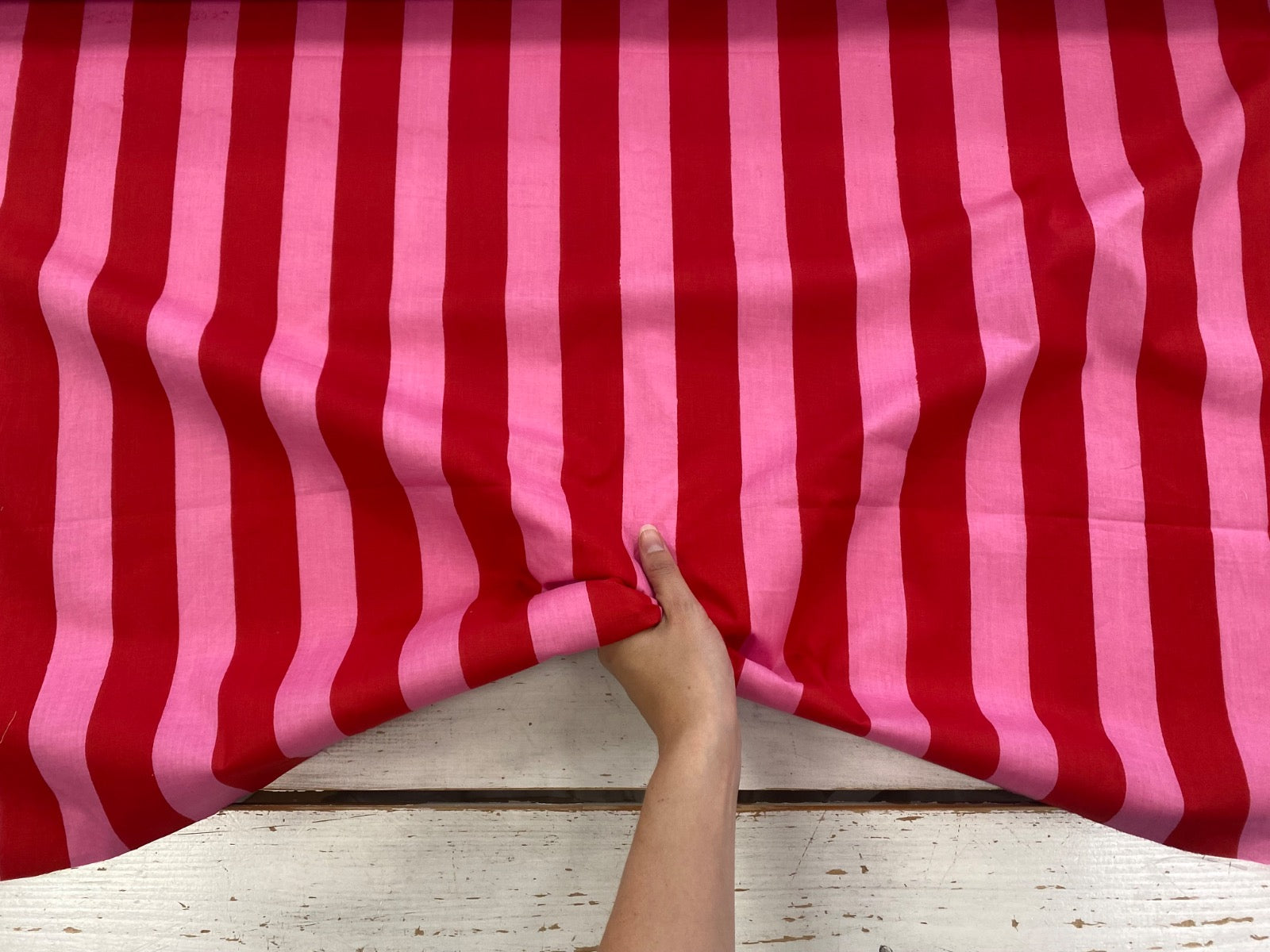 Strawberry stripe Indian print Tex ex 2916