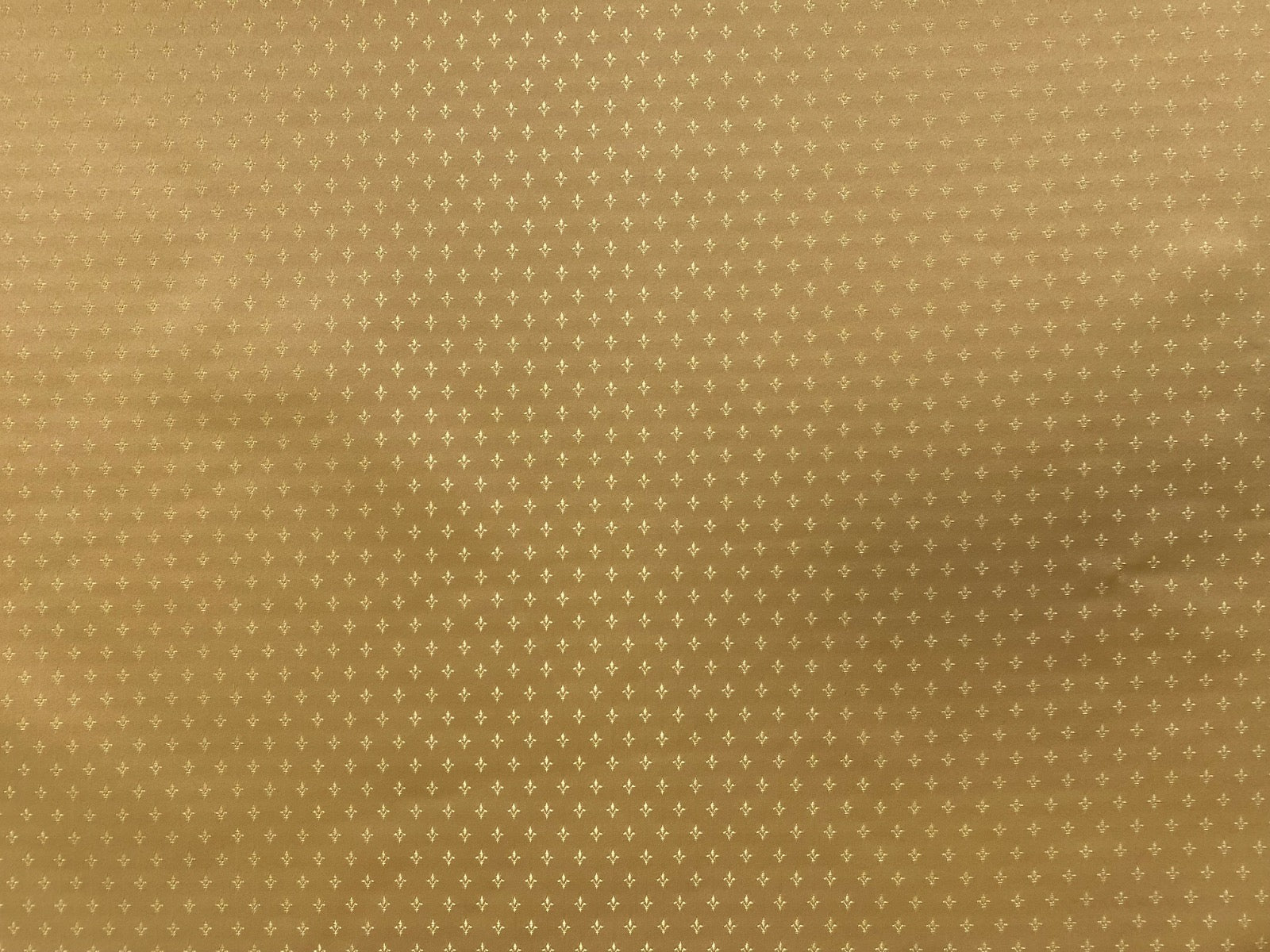 Fleur De Lys Jacquard Gold H409