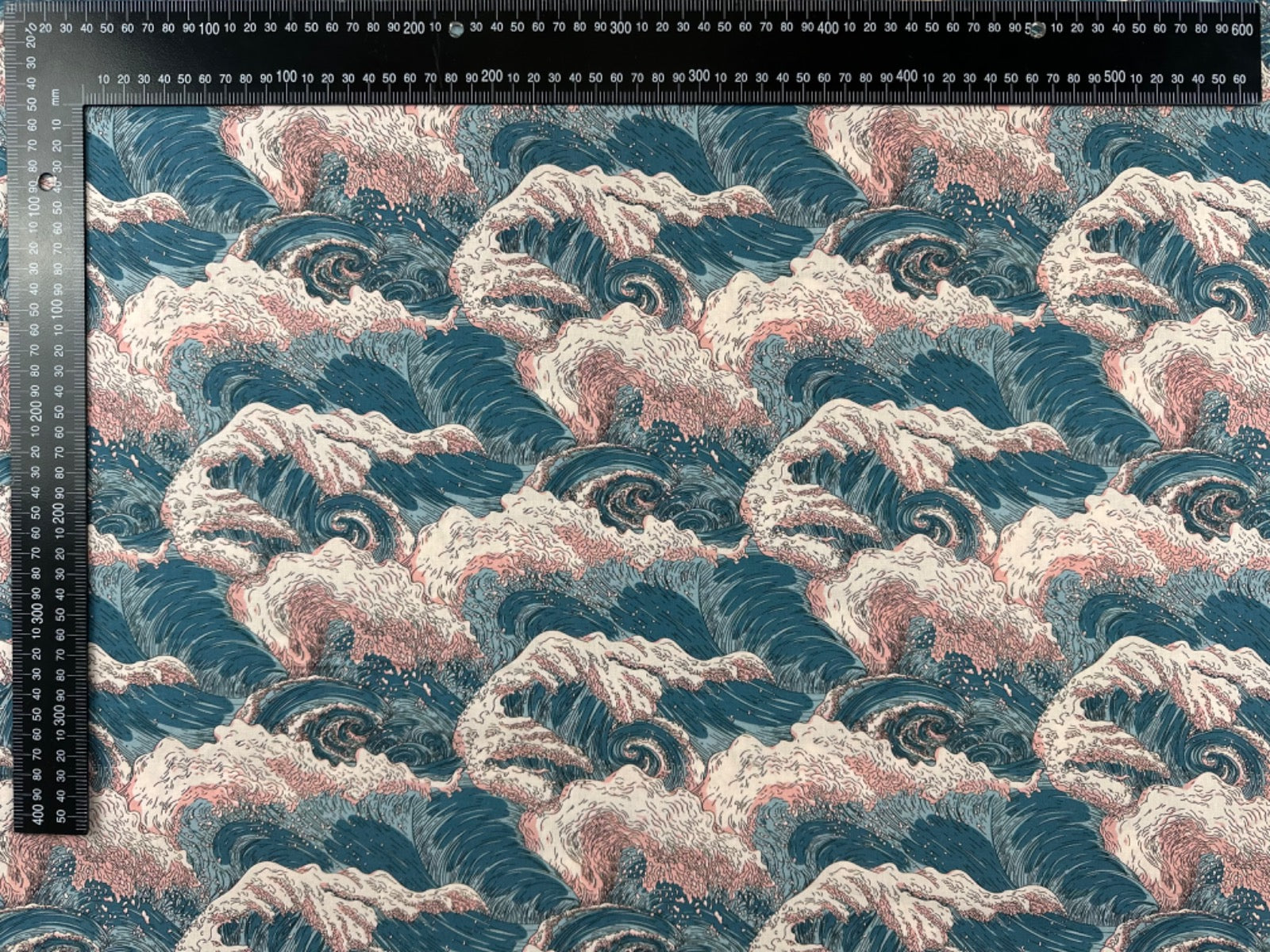 Tex Ex 2846 Tsunami waves cotton