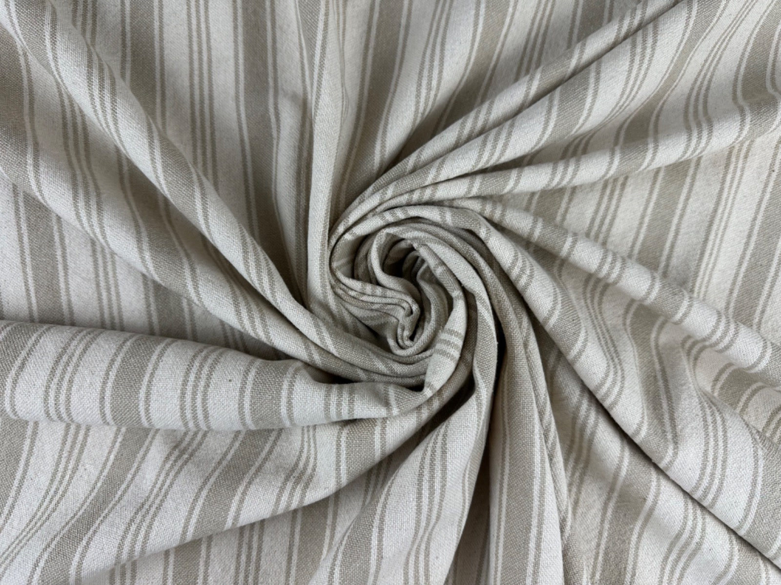 H363 Raphael Rustic Stripe Linen