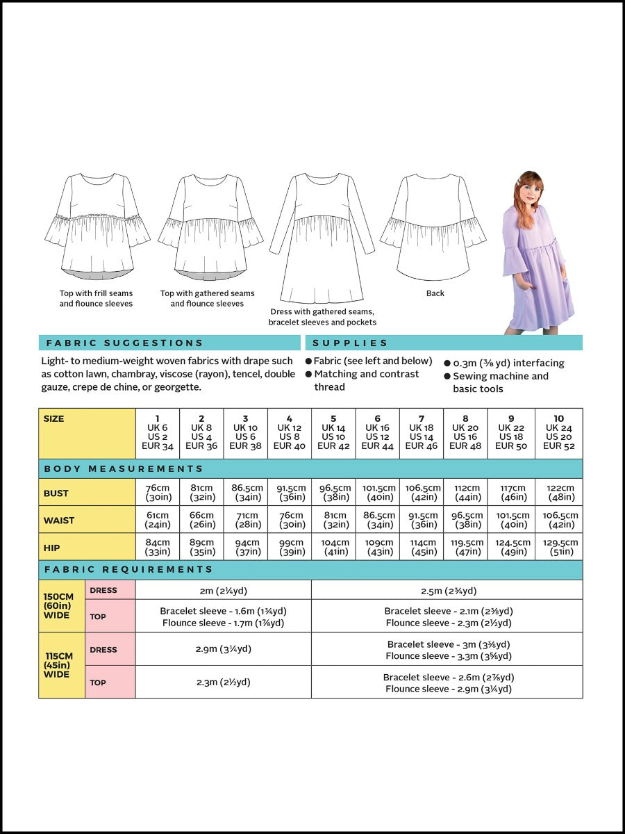 Tilly and the Buttons Indigo Sewing Pattern