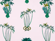 Clarke & Clarke Jungle Palms Pink