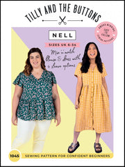 Tilly And The Buttons Nell Dress and Top