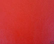 Red Leatherette Fabric