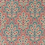 Clarke & Clarke Persia Denim Raspberry